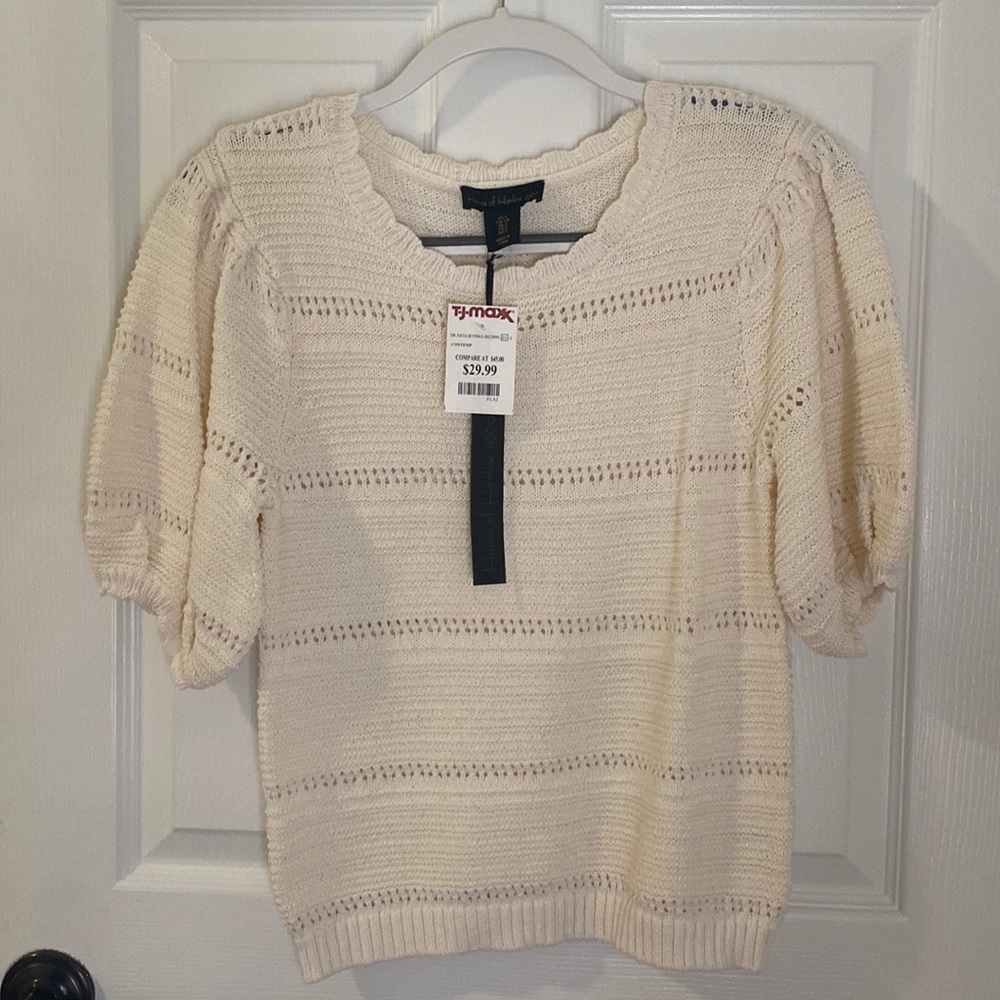 Princess sleeve sweater